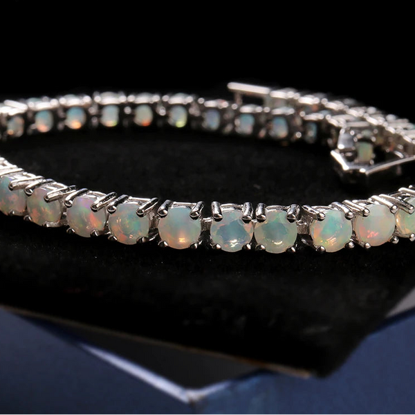 White Opal Bracelet-ToShay.org