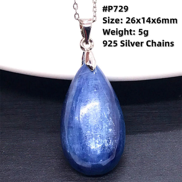 Blue Kyanite Pendant-ToShay.org