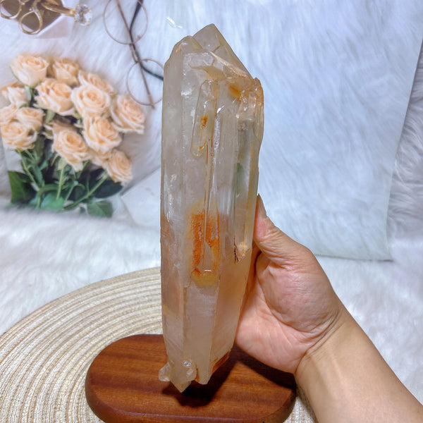 Clear Garden Quartz Crystal-ToShay.org