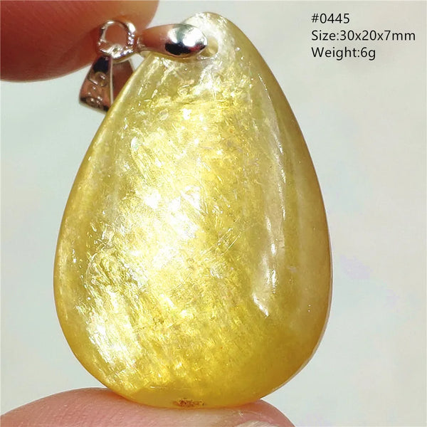Gold Lepidolite Pendant-ToShay.org