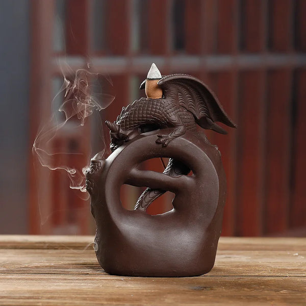 Dragon Backflow Incense Burner-ToShay.org