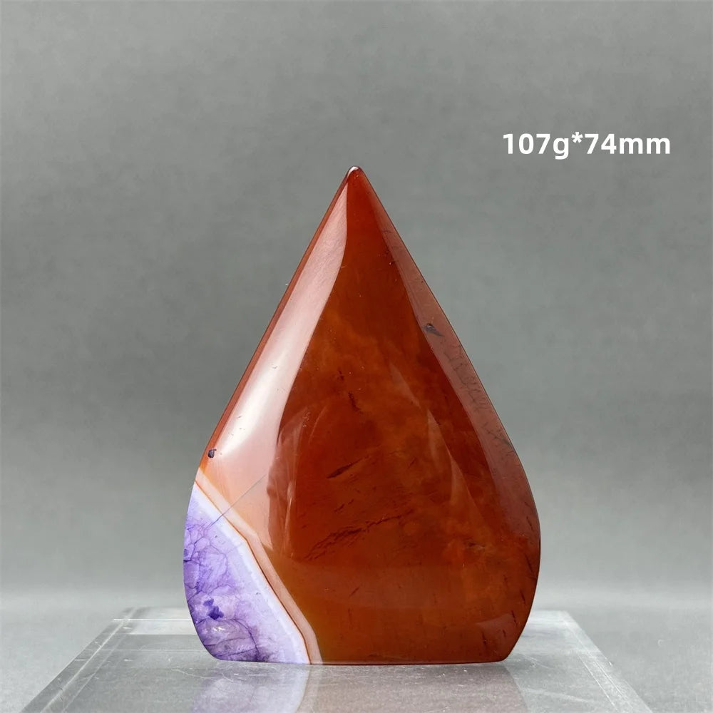 Purple Agate Torch-ToShay.org