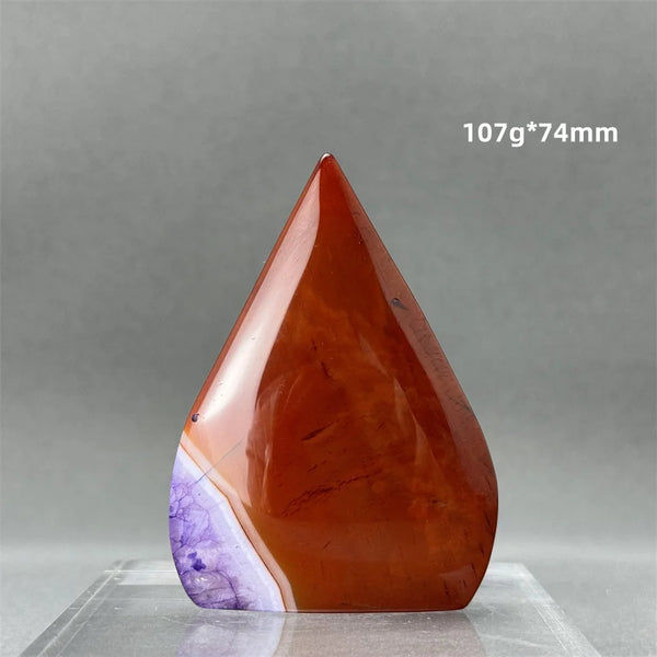Purple Agate Torch-ToShay.org