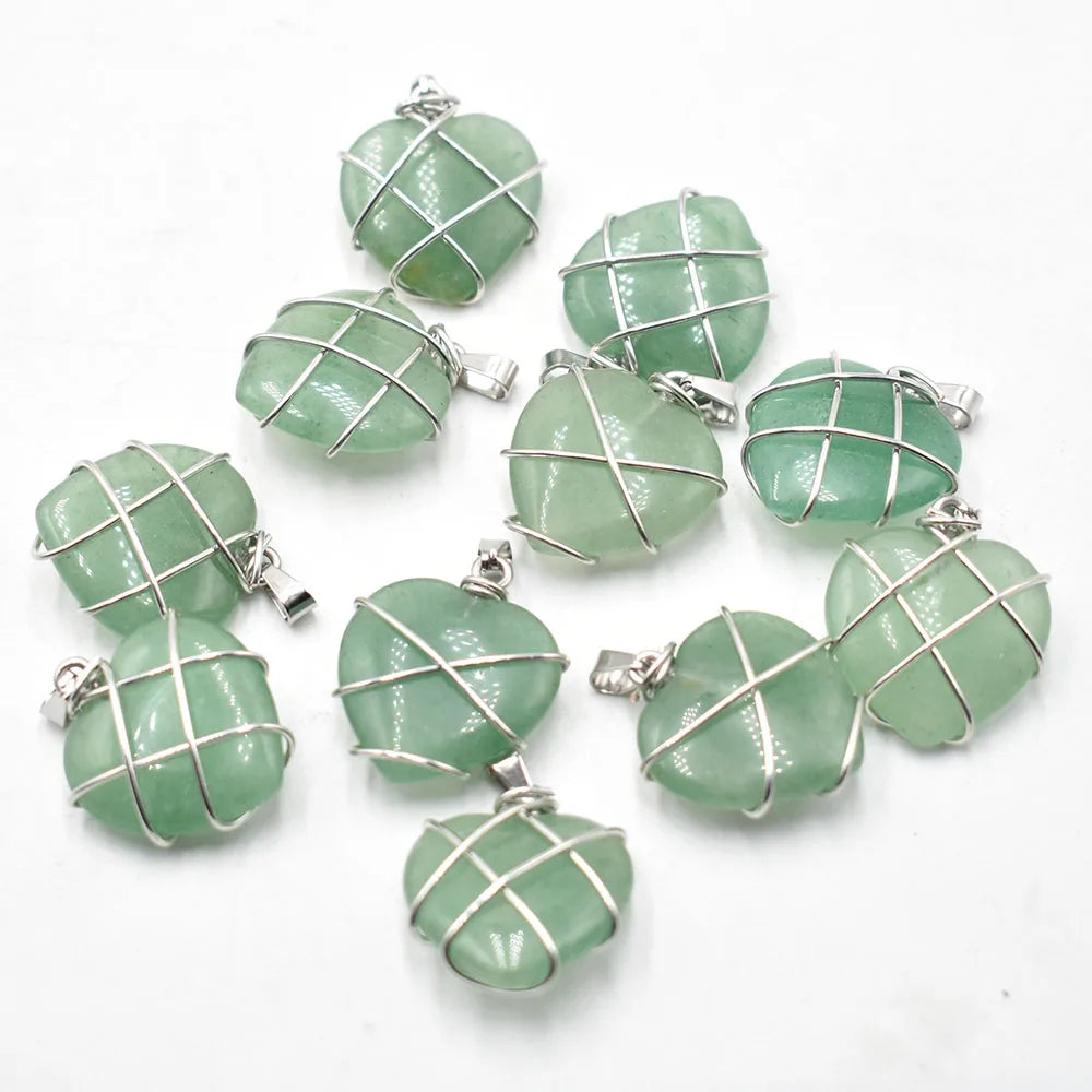 Mixed Crystal Wrap Hearts-ToShay.org