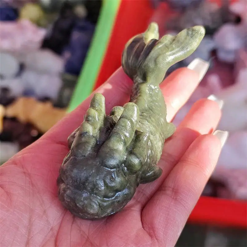 Green Ophiolite Dragon Fish-ToShay.org