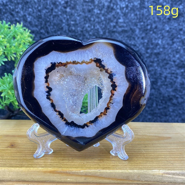Black Agate Heart-ToShay.org