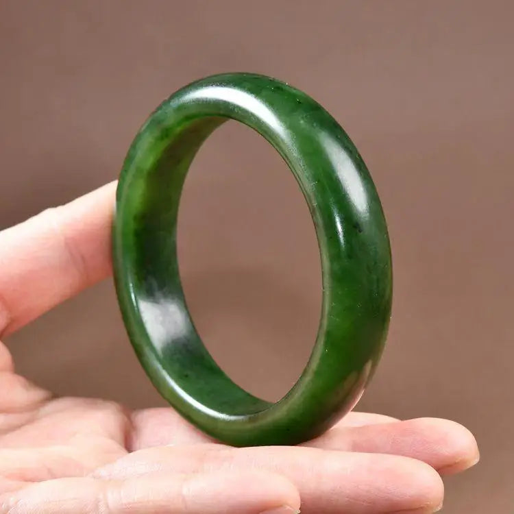 Green Jade Bangle-ToShay.org