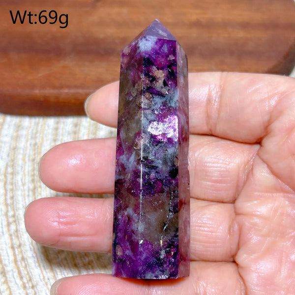 Purple Lepidolite Point-ToShay.org