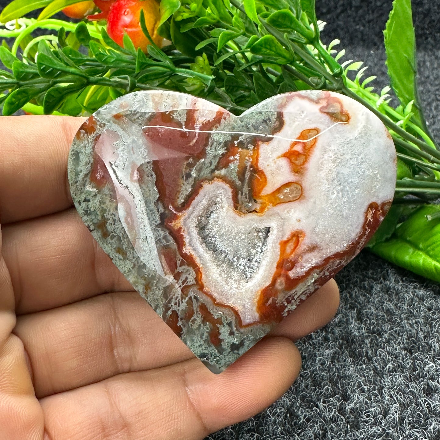 Green Red Moss Agate-ToShay.org