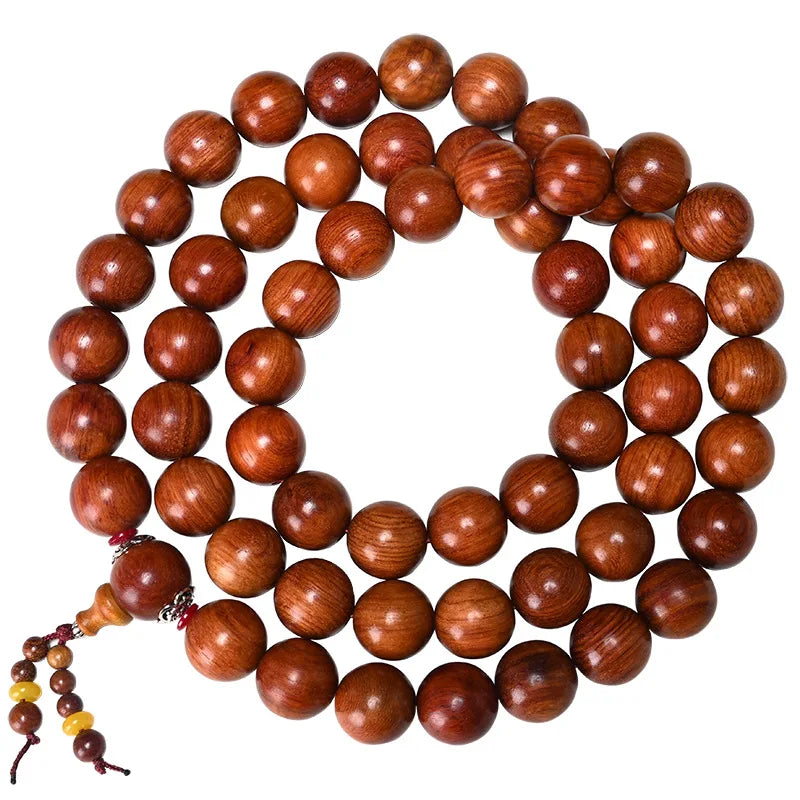 Red Rosewood Prayer Beads-ToShay.org