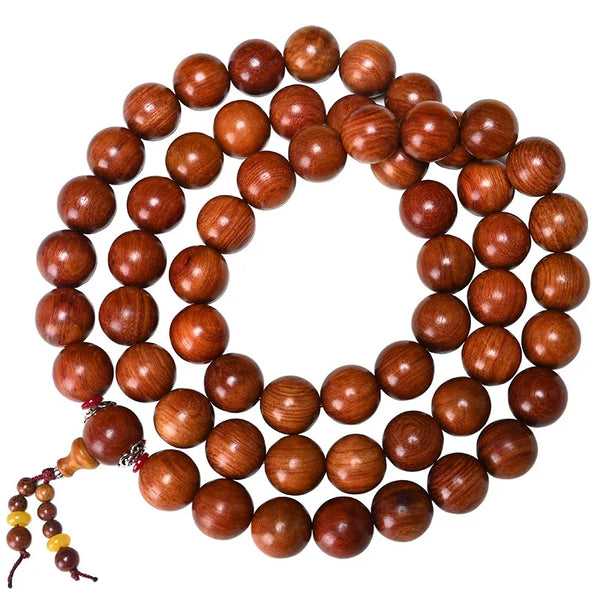 Red Rosewood Prayer Beads-ToShay.org