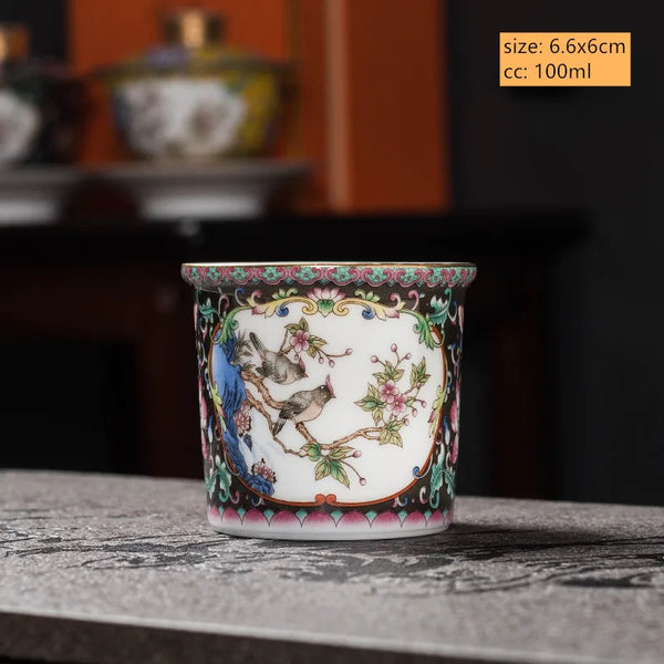 Jingdezhen Ceramic Tea Bowl-ToShay.org