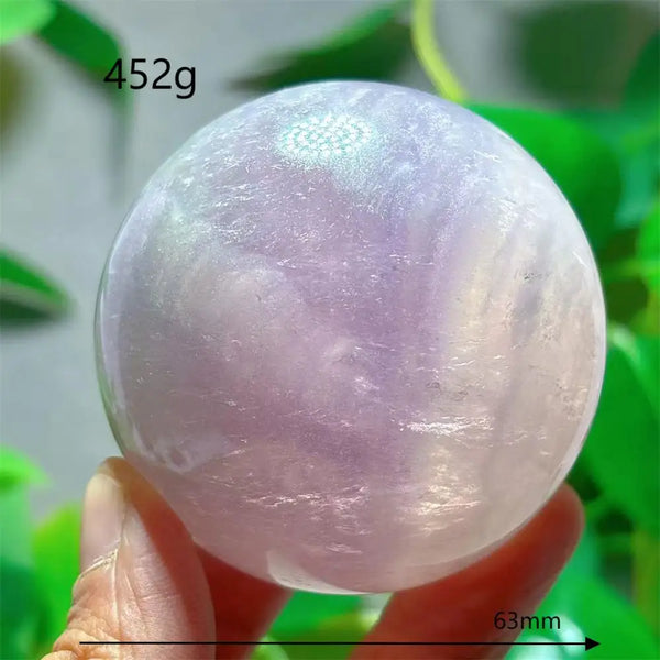 Purple Fluorite Quartz Ball-ToShay.org