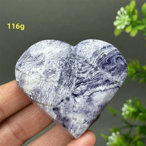 Purple Malachite Heart-ToShay.org