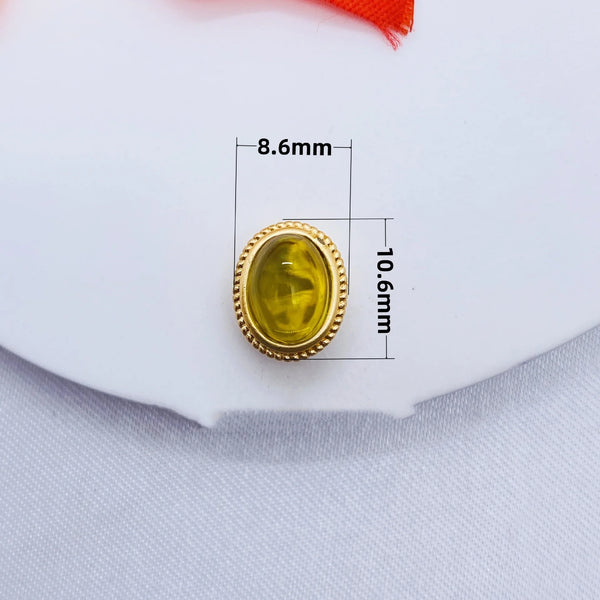 Yellow Beeswax Bead-ToShay.org