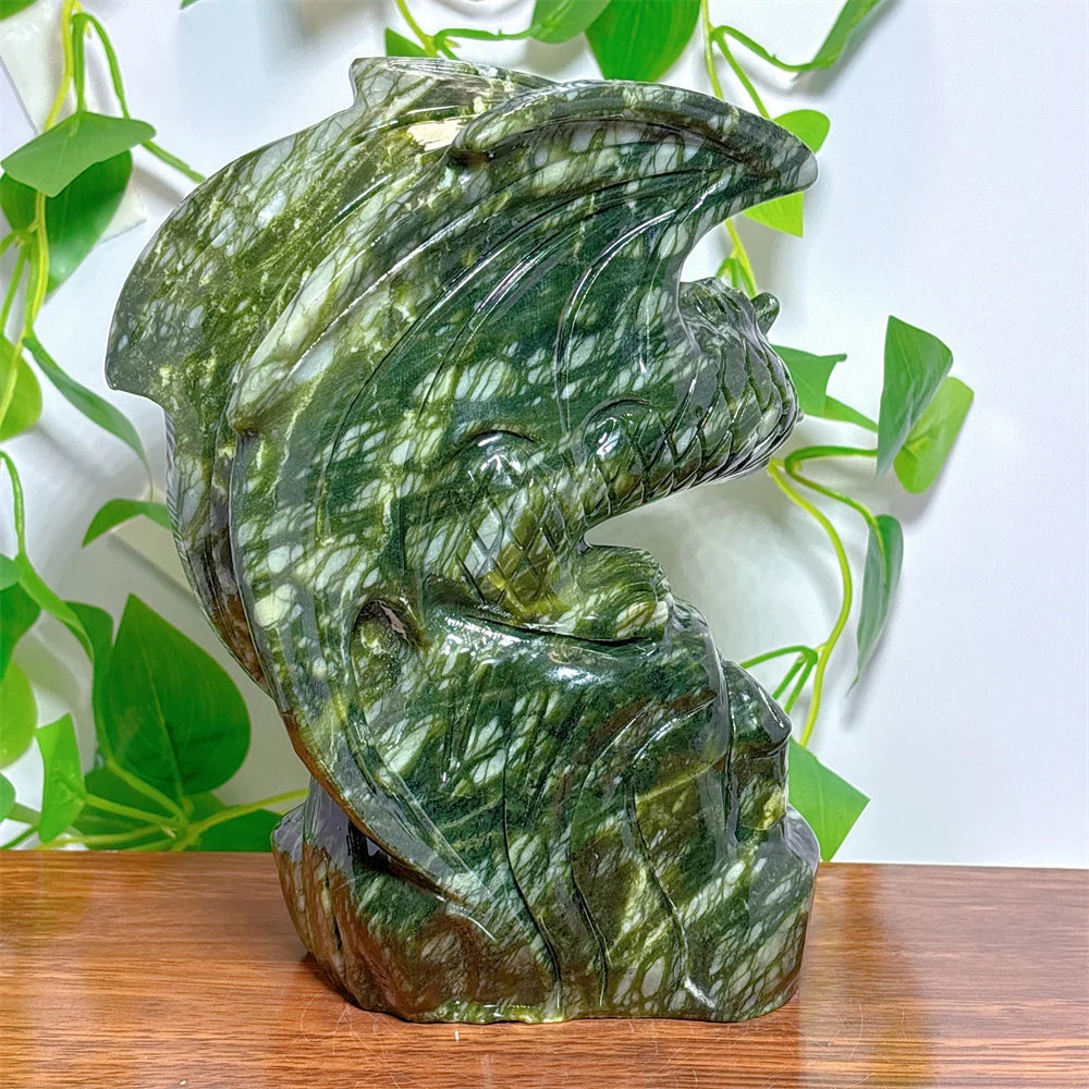 Green Jasper Pterosaur-ToShay.org