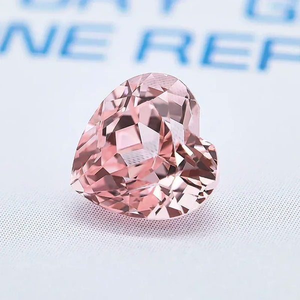 Pink Sapphire Heart-ToShay.org