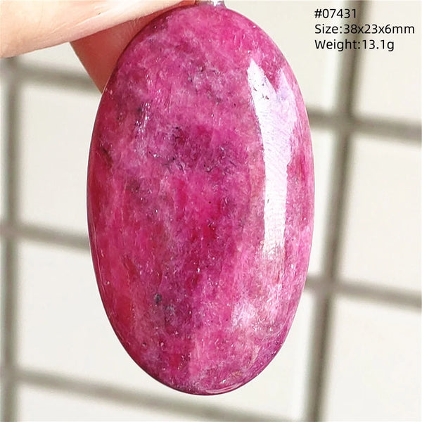 Red Ruby Zoisite Light Pendant-ToShay.org