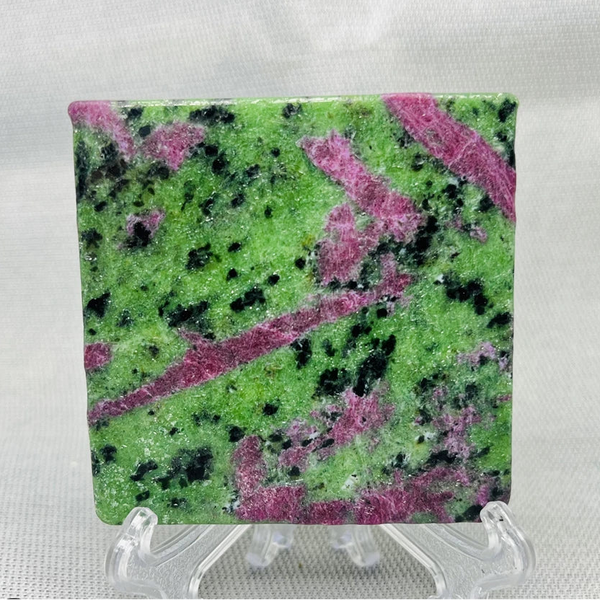 Green Epidote Slice-ToShay.org