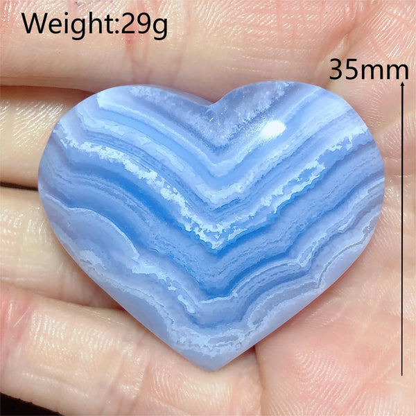 Blue Lace Agate Heart-ToShay.org