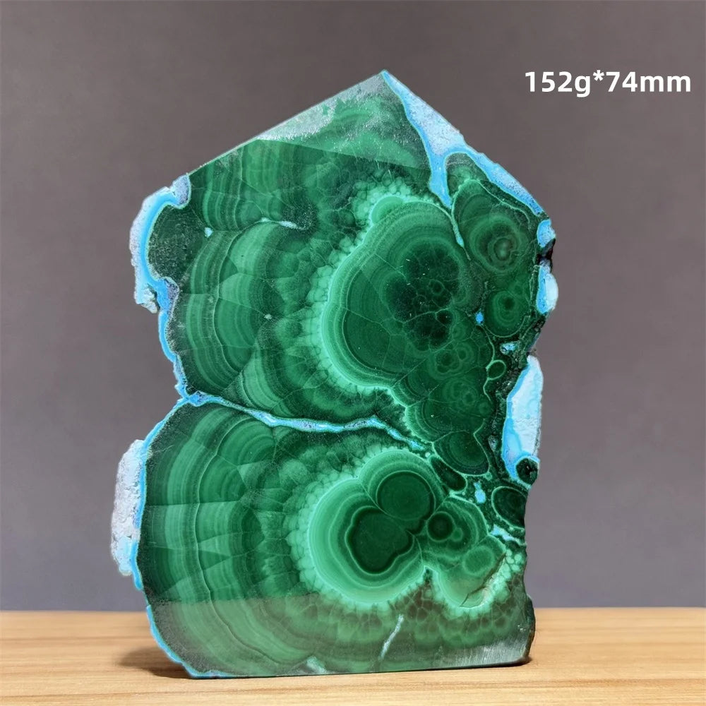 Blue Green Chrysocolla Tower-ToShay.org