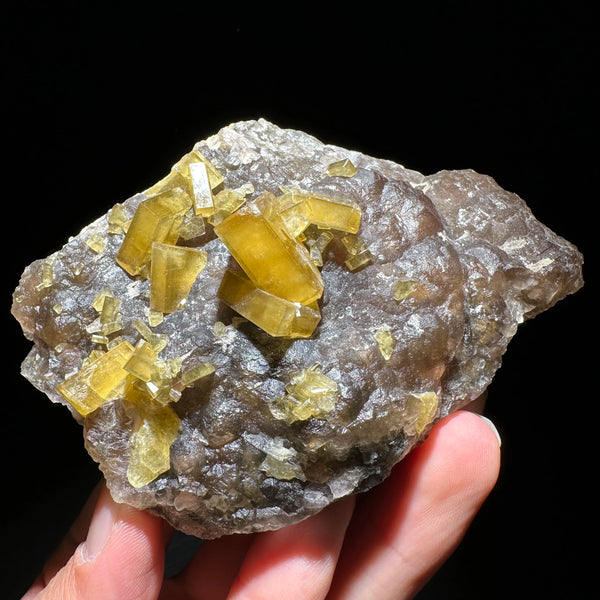 Yellow Barite Fluorite Stone-ToShay.org