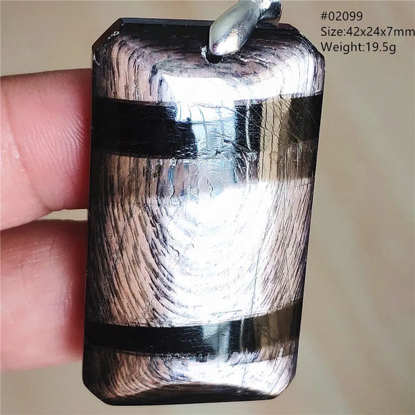 Black Hypersthene Pendant-ToShay.org