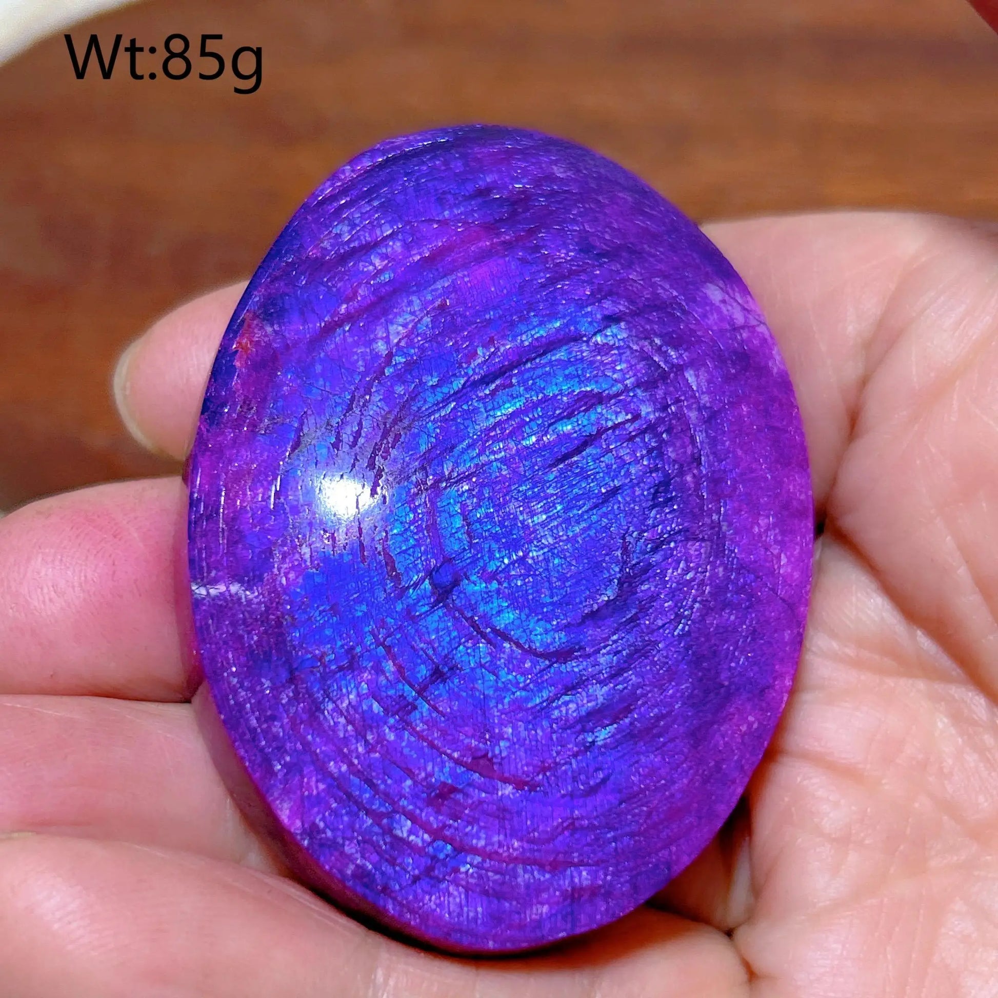 Violet Rainbow Moonstone-ToShay.org