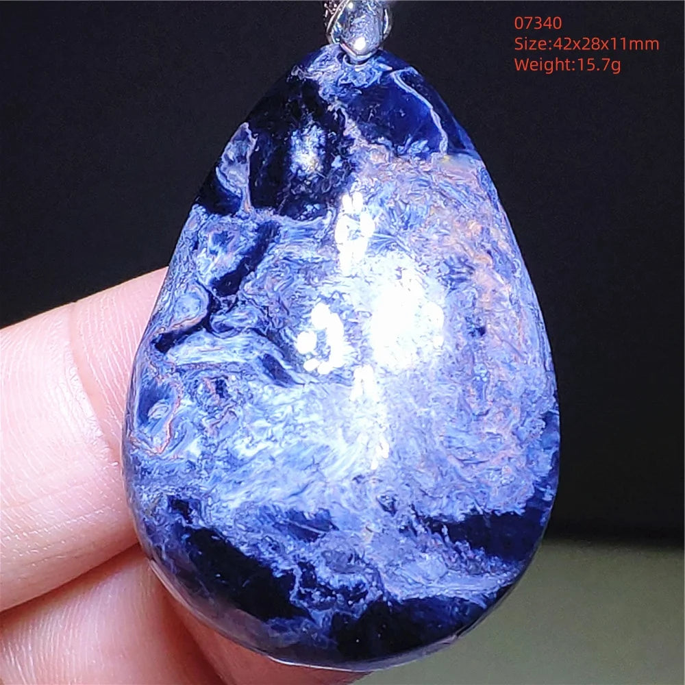 Blue Pietersite Pendant-ToShay.org