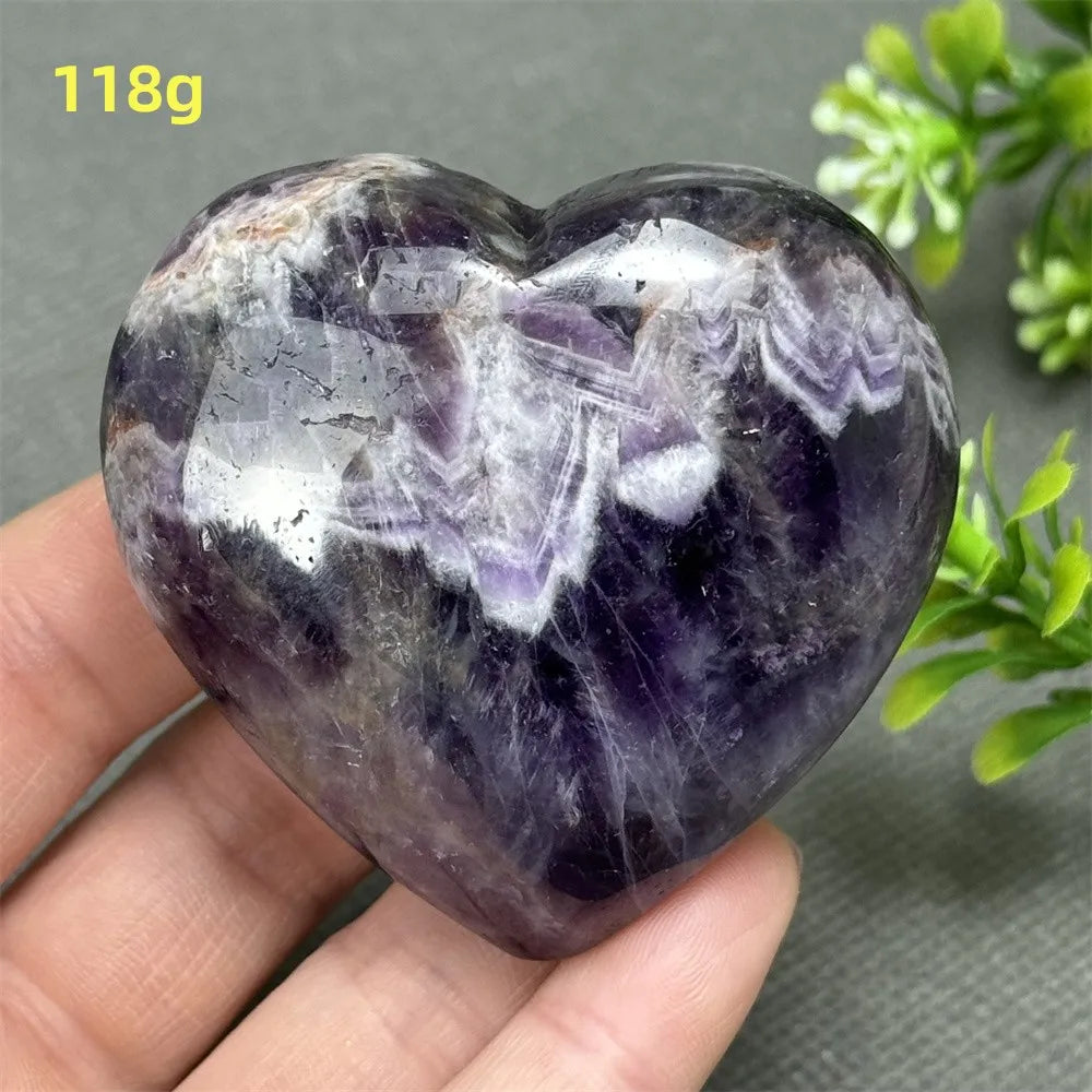 Purple Dream Amethyst Heart-ToShay.org