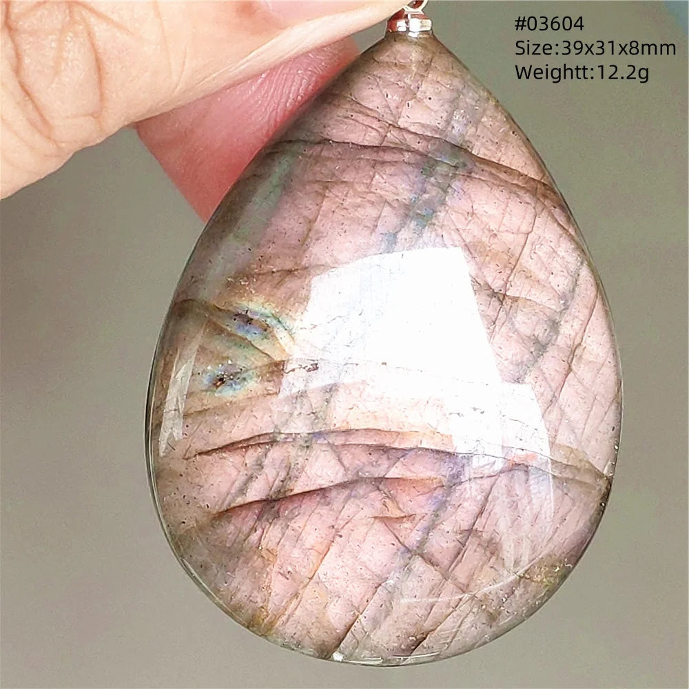 Blue Purple Labradorite Pendant-ToShay.org