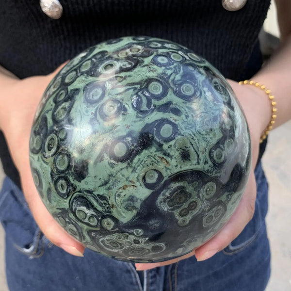 Green Kambaba Jasper Ball-ToShay.org