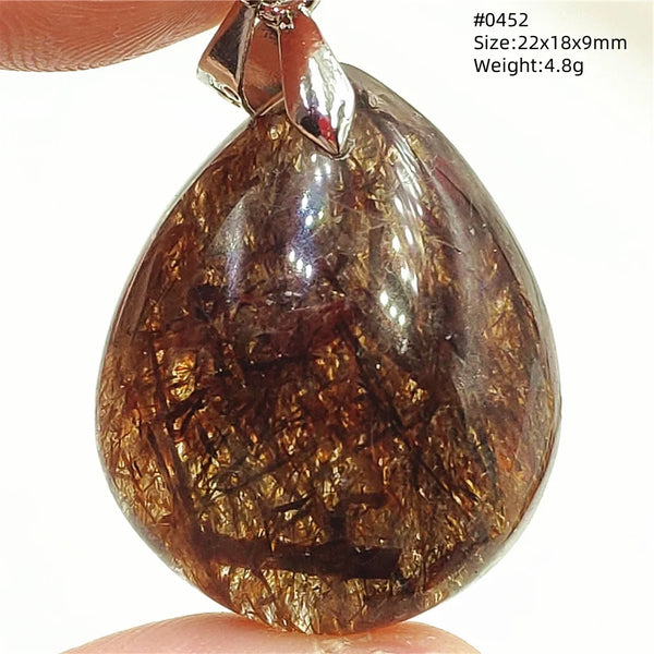 Black Rutilated Copper Quartz-ToShay.org
