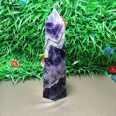 Purple Dream Amethyst Wand-ToShay.org