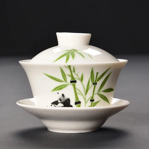 Dragon Gaiwan Ceramic Tea Bowl-ToShay.org