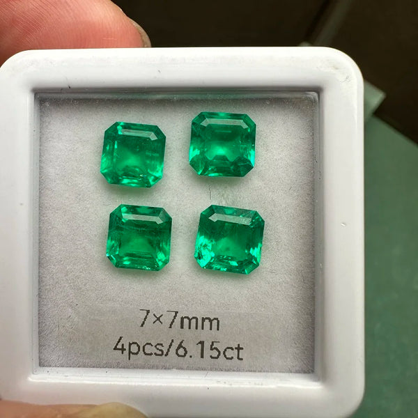 Green Crystal Cut Emerald-ToShay.org