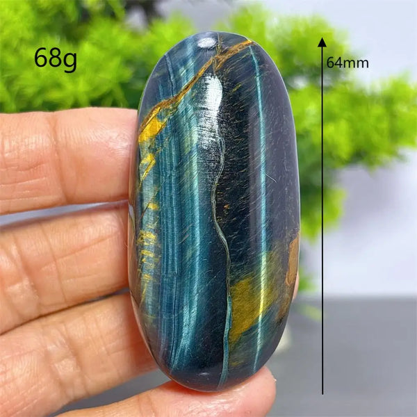 Blue Yellow Tiger Eye Stone-ToShay.org