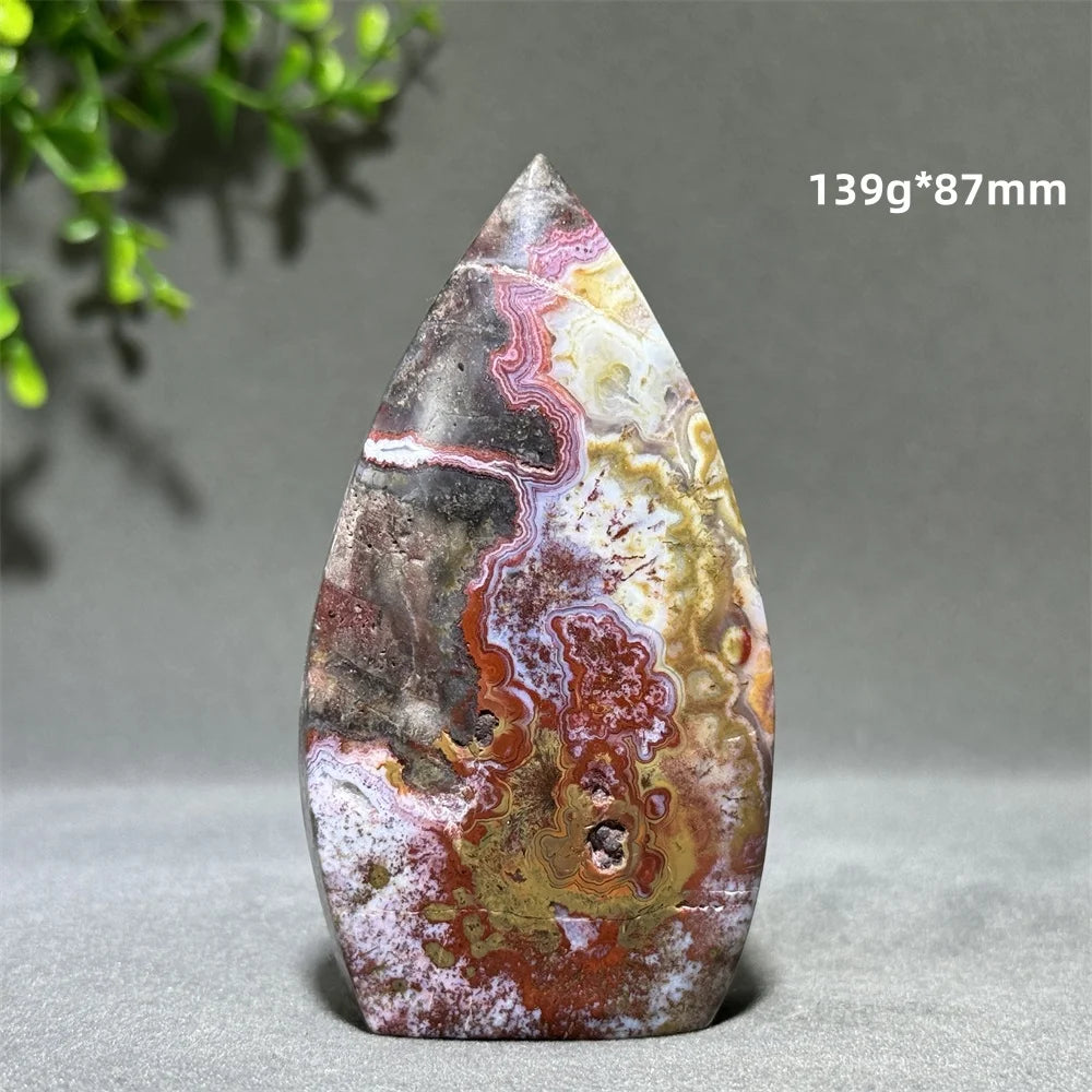 Red Agate Torch-ToShay.org