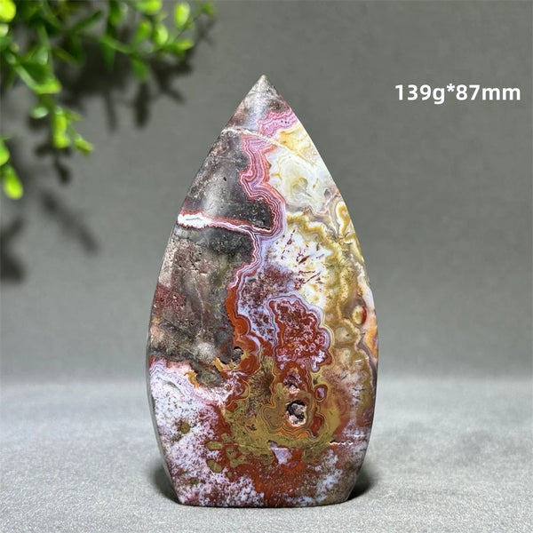 Red Agate Torch-ToShay.org