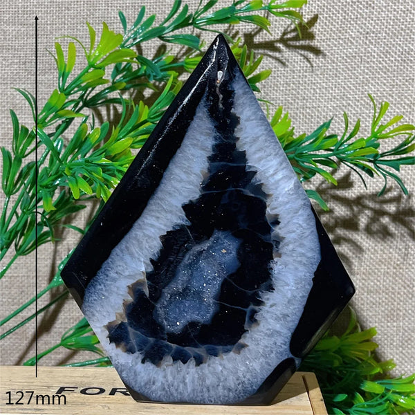 Black Agate Torch-ToShay.org