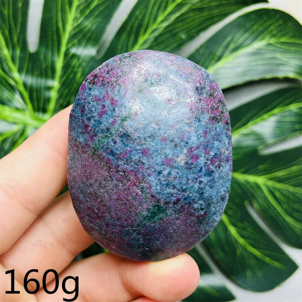 Ruby Sapphire Palm Stone-ToShay.org
