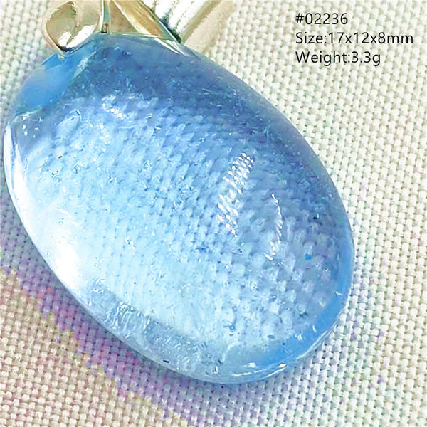 Blue Topaz Crystal Pendant-ToShay.org