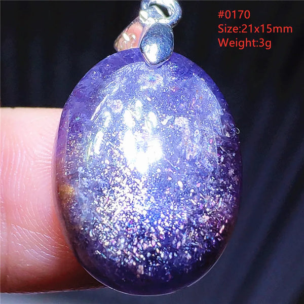 Red Blue Lolite Pendant-ToShay.org