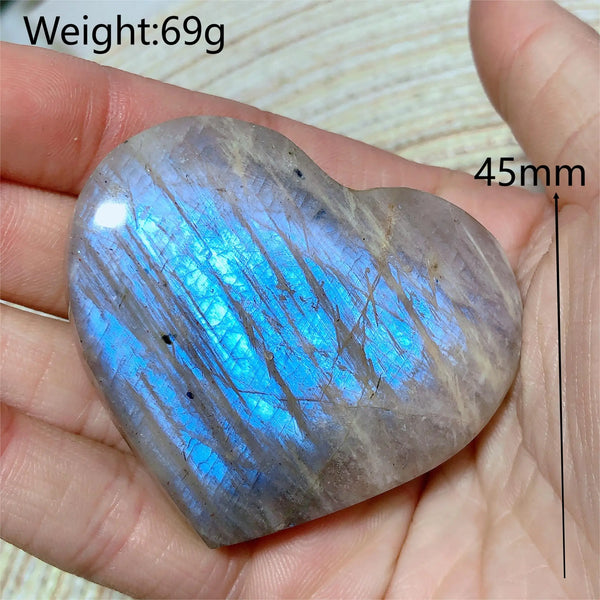 Blue Rainbow Moonstone Hearts-ToShay.org