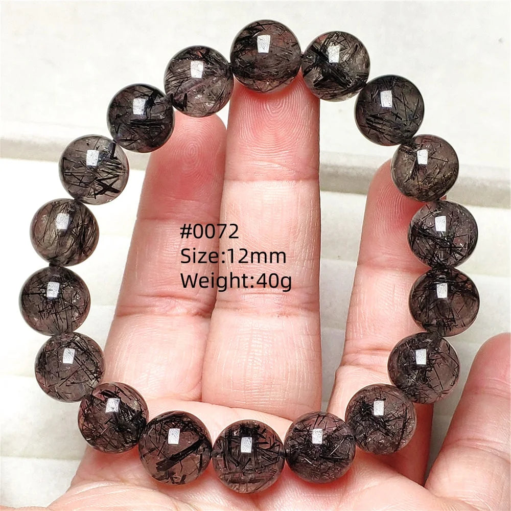 Black Rutilated Quartz Bracelet-ToShay.org