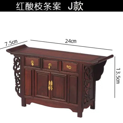 Redwood Display Table Stand-ToShay.org