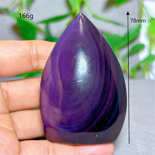 Rainbow Obsidian Torch-ToShay.org