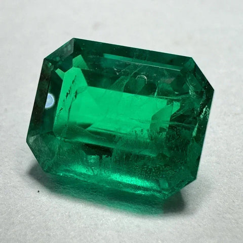 Green Faceted Emerald-ToShay.org