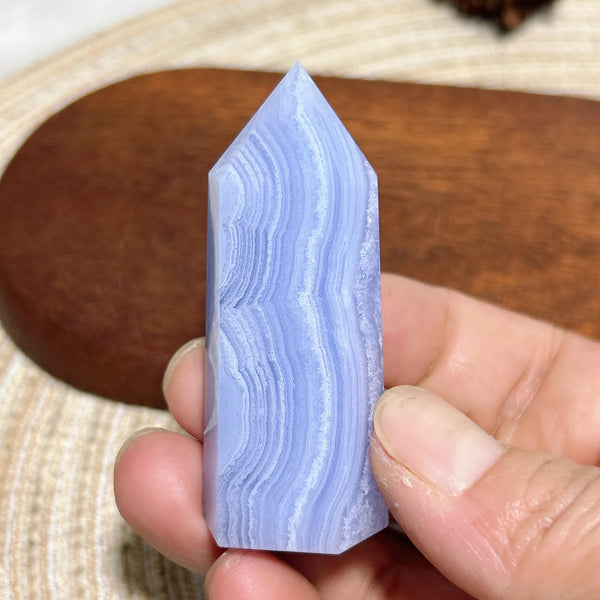 Blue Lace Agate Point-ToShay.org