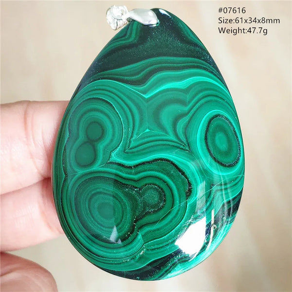 Green Malachite Pendant-ToShay.org